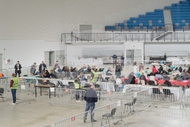 Бургас - предсрочни парламентарни избори - предаване на изборни книжа