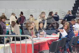 Бургас - предсрочни парламентарни избори - предаване на изборни книжа