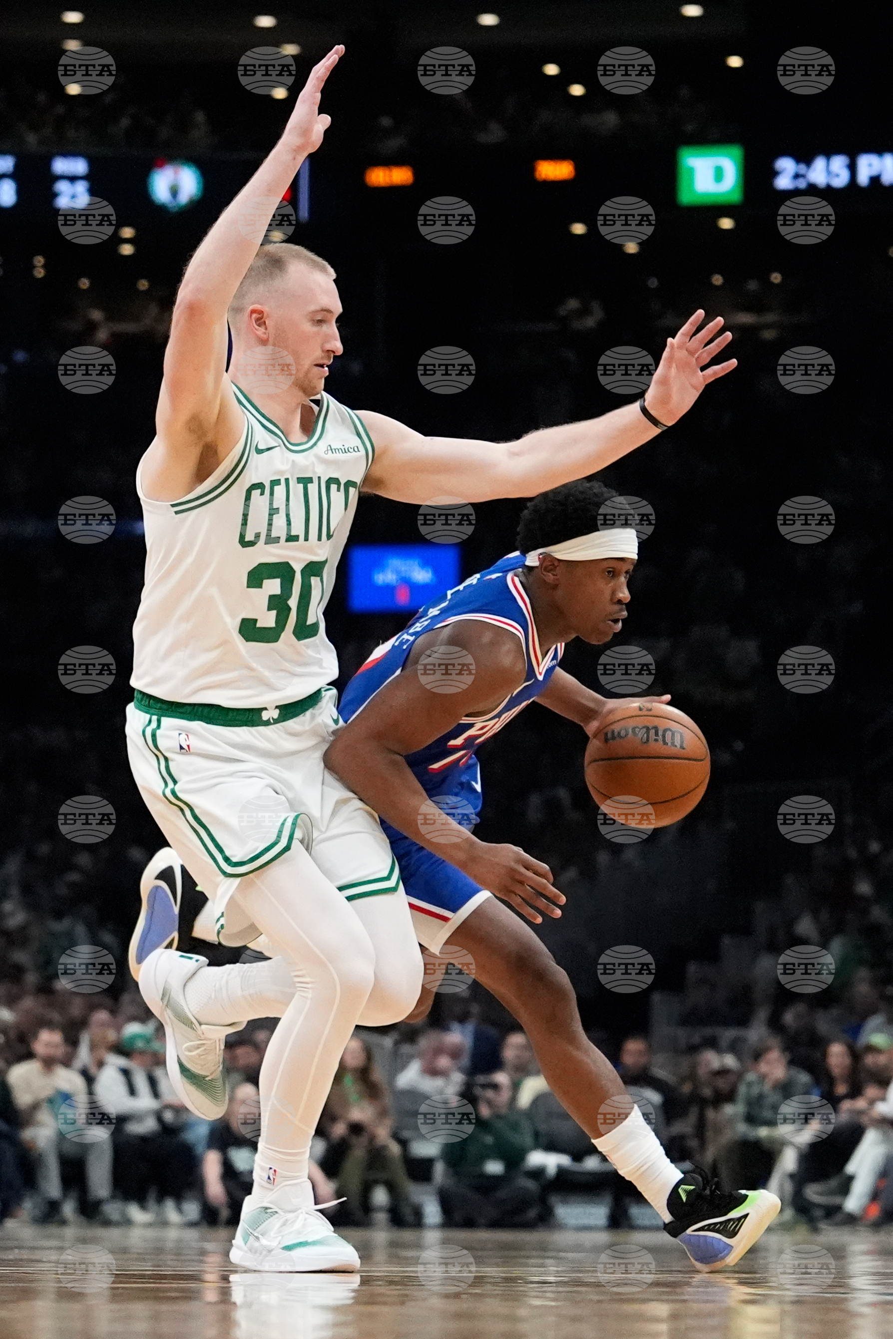76ers Celtics Basketball