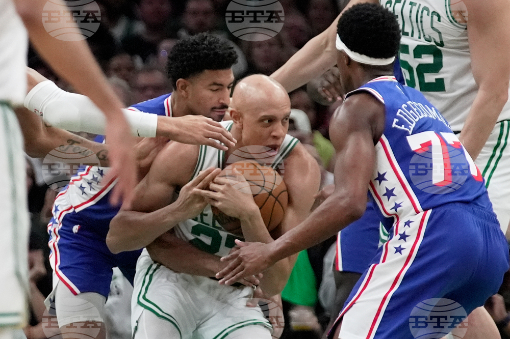 76ers Celtics Basketball