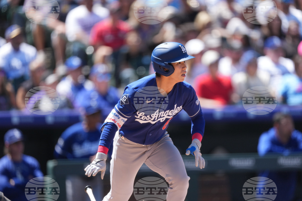 Dodgers Rockies Baseball