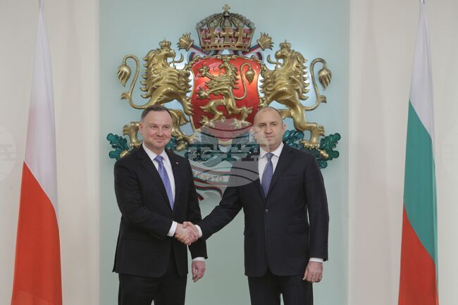 Румен Радев - Анджей Дуда - среща