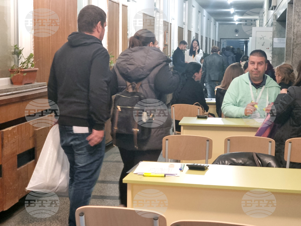 Ямбол - предсрочни парламентарни избори - РИК - предаване на изборни книжа