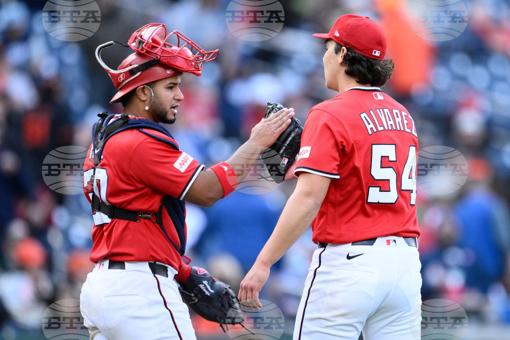 Giants Nationals Baseball