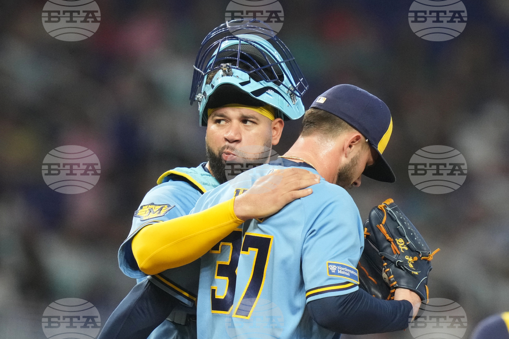 Brewers Marlins Baseball