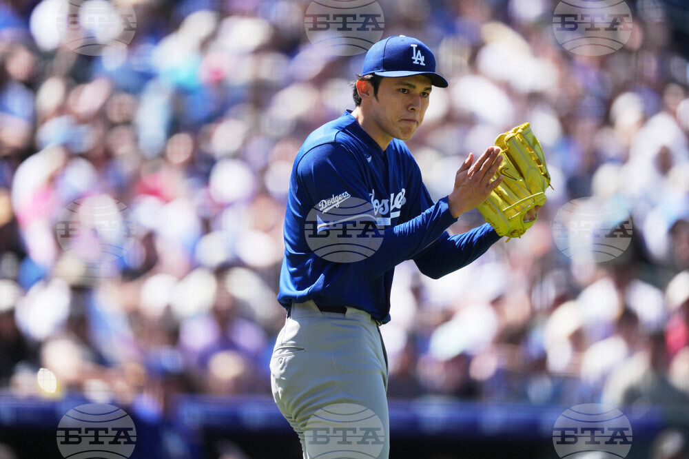 Dodgers Rockies Baseball