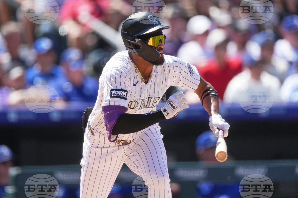 Dodgers Rockies Baseball