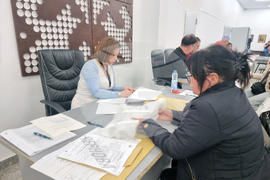 Стара Загора - предсрочни парламентарни избори - РИК - предаване на изборни книжа