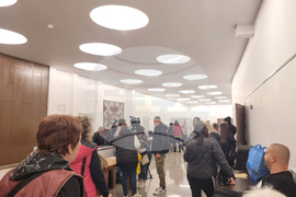 Стара Загора - предсрочни парламентарни избори - РИК - предаване на изборни книжа