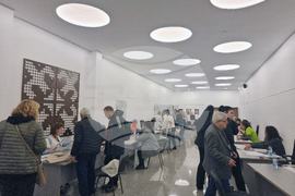 Стара Загора - предсрочни парламентарни избори - РИК - предаване на изборни книжа