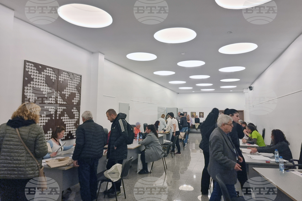 Стара Загора - предсрочни парламентарни избори - РИК - предаване на изборни книжа