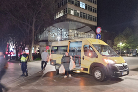 Стара Загора - предсрочни парламентарни избори - РИК - предаване на изборни книжа