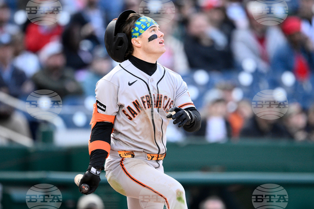 Giants Nationals Baseball