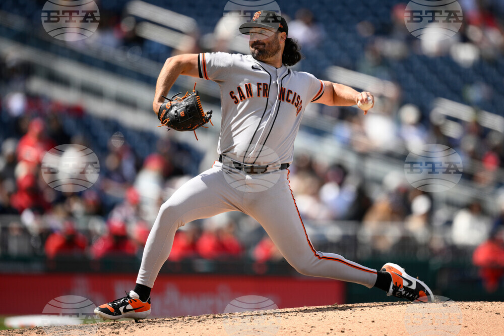 Giants Nationals Baseball