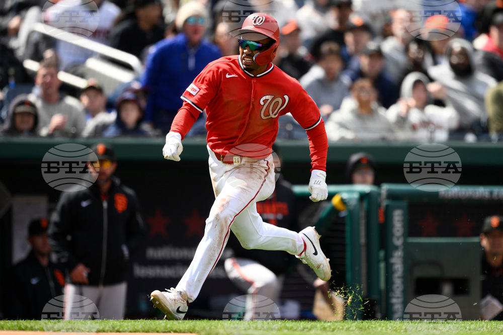 Giants Nationals Baseball