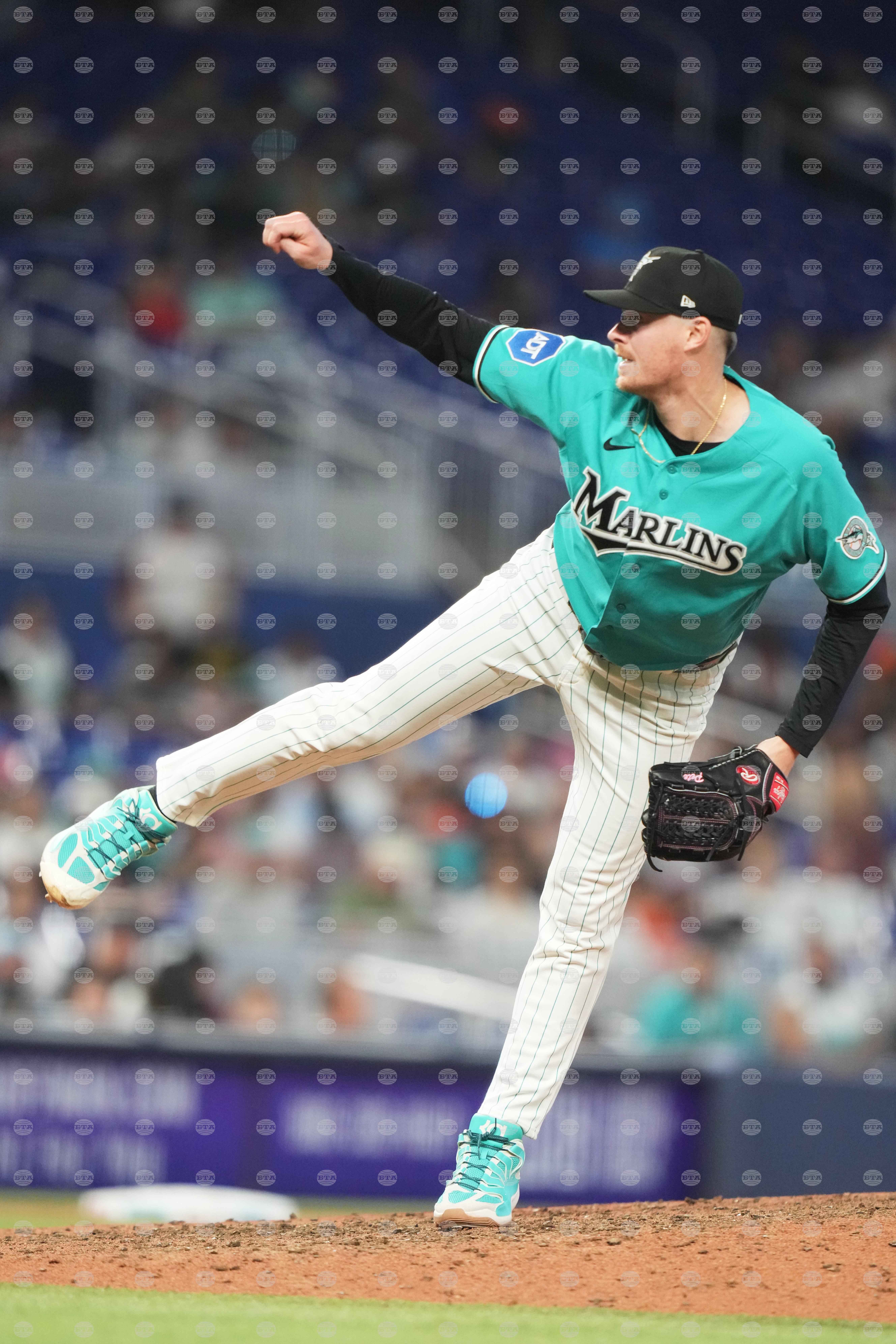 Brewers Marlins Baseball