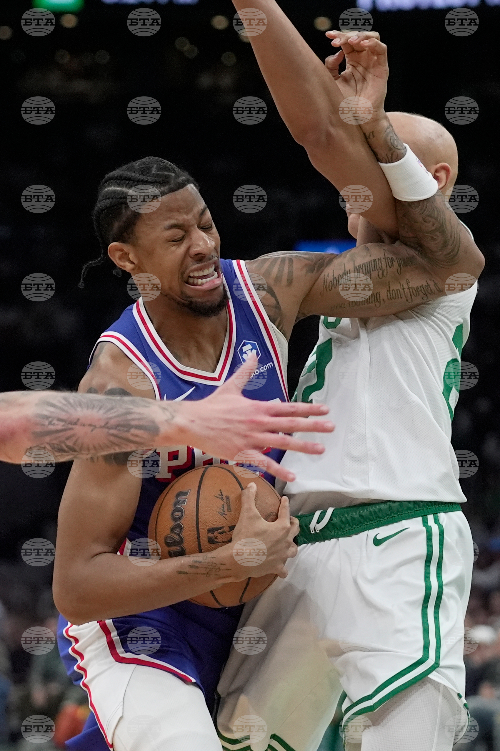 76ers Celtics Basketball