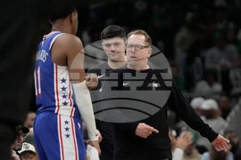 76ers Celtics Basketball