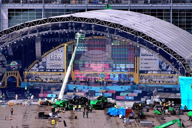 2026 NFL Draft Preparations Pittsburgh