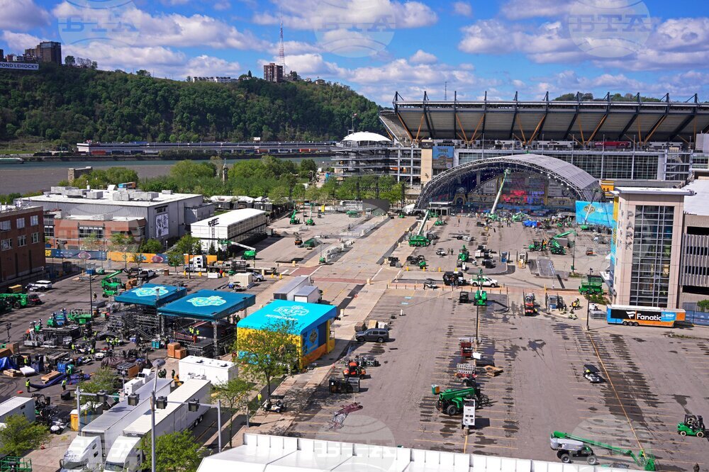 2026 NFL Draft Preparations Pittsburgh