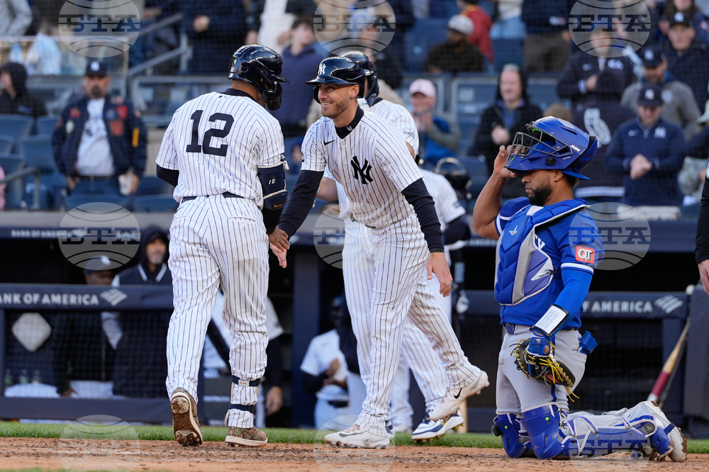 Royals Yankees Baseball
