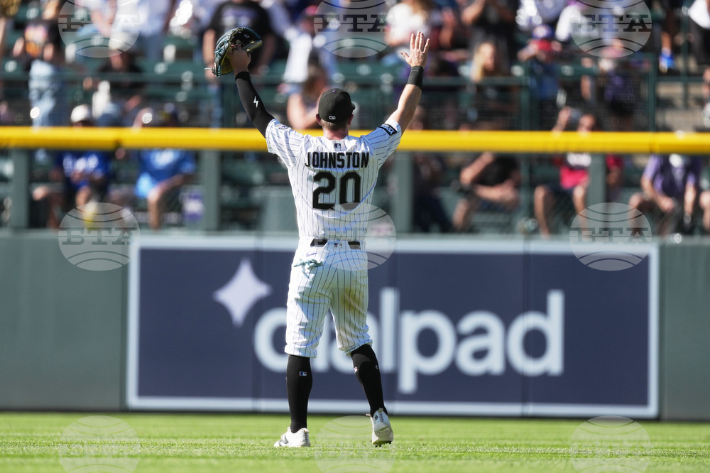 Dodgers Rockies Baseball