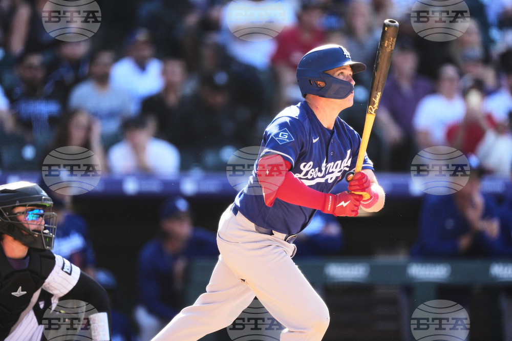 Dodgers Rockies Baseball