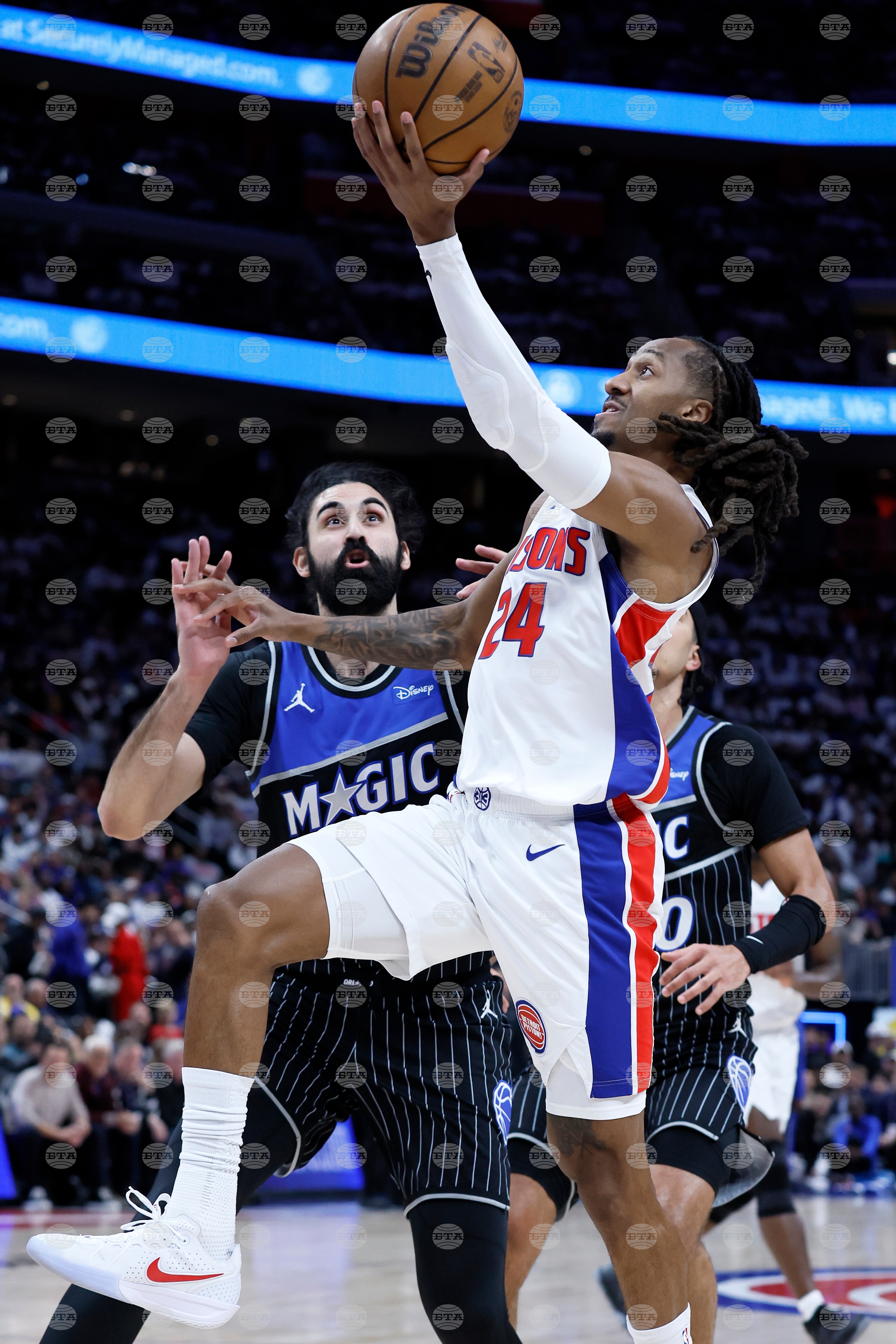 Magic Pistons Basketball