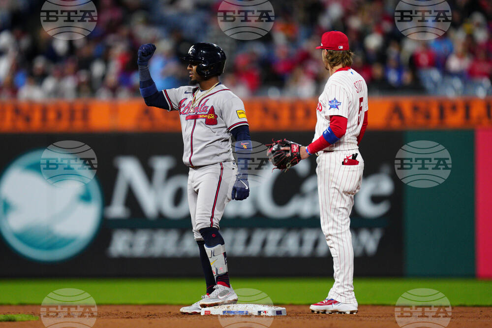 Braves Phillies Baseball