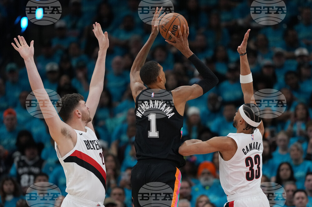 Trail Blazers Spurs Basketball
