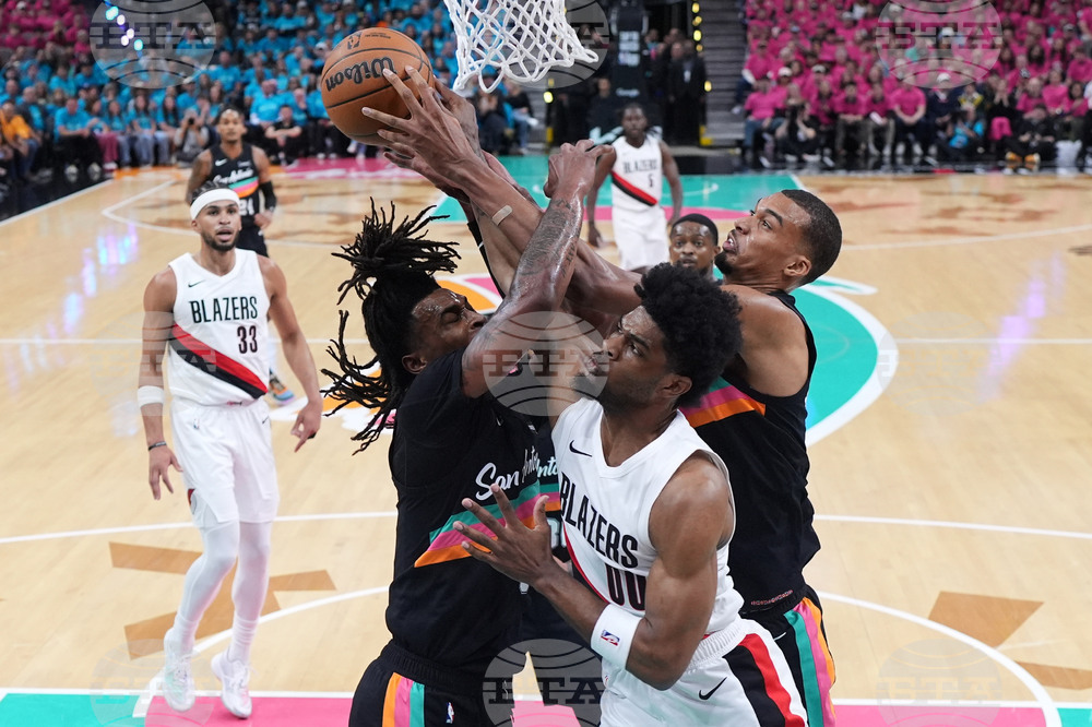 Trail Blazers Spurs Basketball