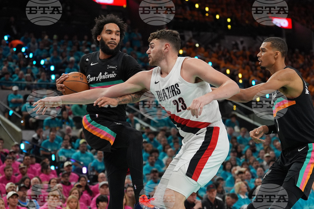 Trail Blazers Spurs Basketball