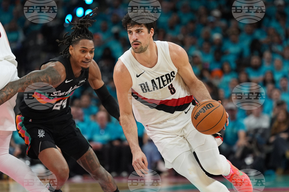 Trail Blazers Spurs Basketball