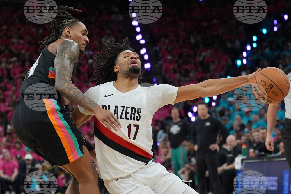 Trail Blazers Spurs Basketball