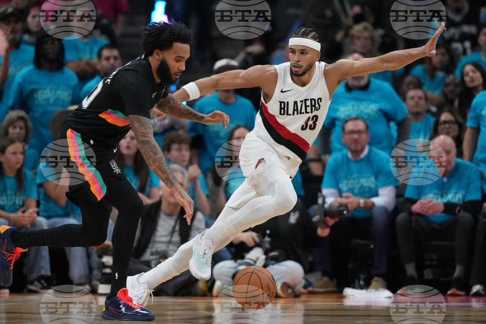 Trail Blazers Spurs Basketball