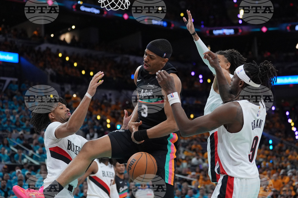 Trail Blazers Spurs Basketball