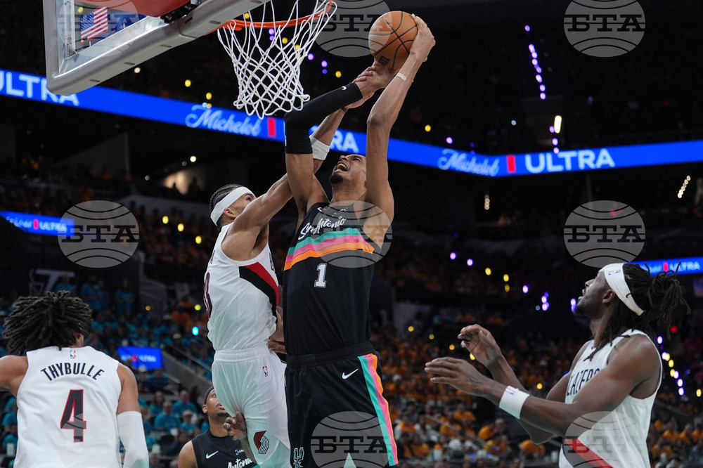 Trail Blazers Spurs Basketball