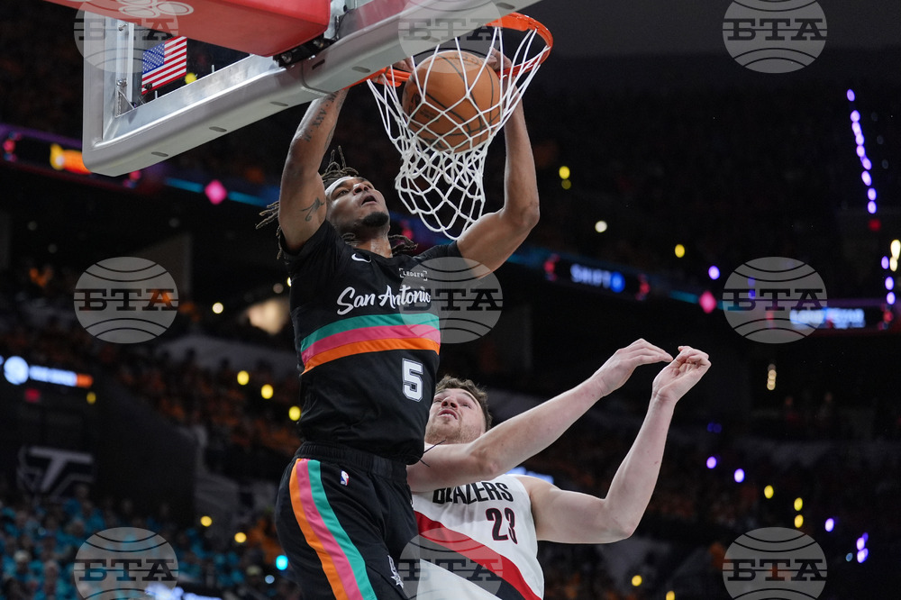 Trail Blazers Spurs Basketball