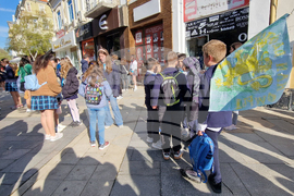 Шумен - шествие - СУ „Панайот Волов“