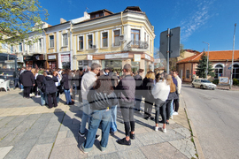 Шумен - шествие - СУ „Панайот Волов“