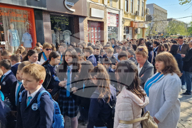 Шумен - шествие - СУ „Панайот Волов“