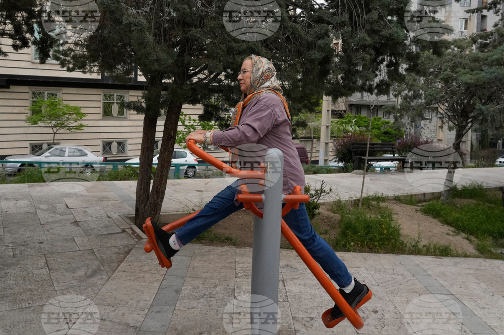 APTOPIX Iran Daily Life