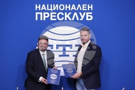 Национален пресклуб БТА София - договор за партньорство - подписване