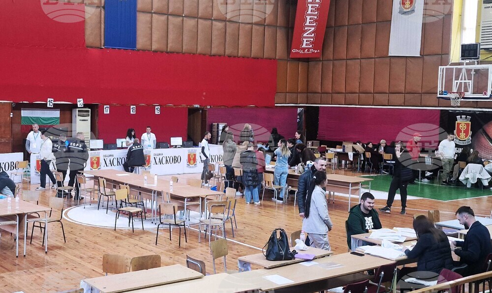 Хасково - РИК - парламентарни избори - отчитане - изборни материали