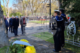 Варна - 150-годишнина от Априлското въстание - поклонение