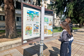 Троян - изложба по повод Априлското въстание и поднасяне на венци