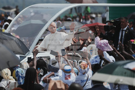 Angola Africa Pope