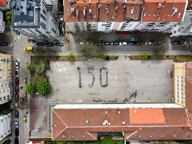 150 години от Априлското въстание - ученическа възстановка