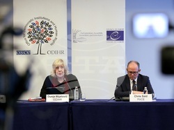 Международни наблюдатели - парламентарни избори - пресконференция