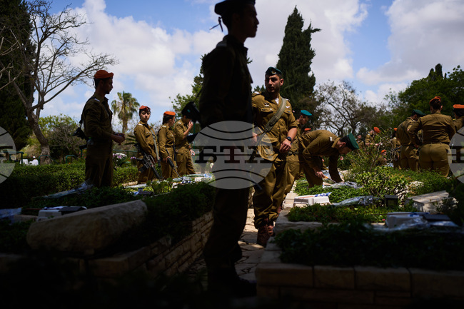 APTOPIX Israel Memorial Day